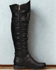 Medieval Renaissance Knee-High Boots