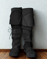 Viking Pirate Lace-Up Combat Boots