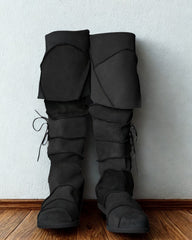Viking Pirate Lace-Up Combat Boots