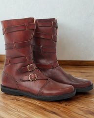 Unisex Handcrafted Renaissance Boots