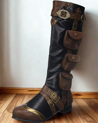Victorian Steampunk Retro Gothic Boots