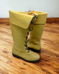 Medieval Adventure Lace-Up Boots