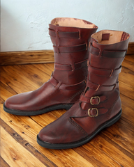 Unisex Handcrafted Renaissance Boots