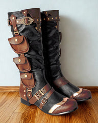 Victorian Steampunk Retro Gothic Boots