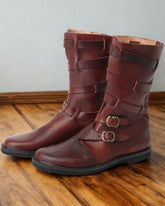 Unisex Handcrafted Renaissance Boots