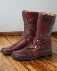 Unisex Handcrafted Renaissance Boots