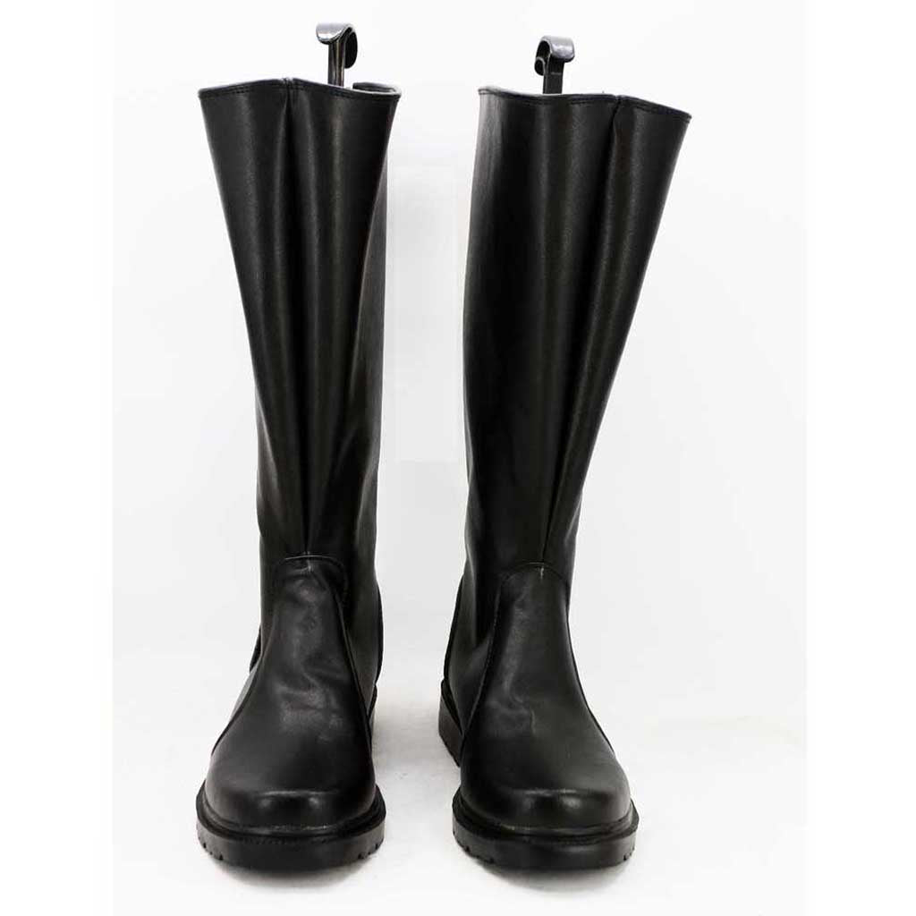 mens black knee high boots
