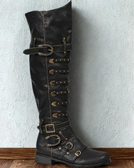 Medieval Renaissance Knee-High Boots
