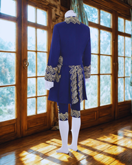 Men's Rococo Costume with Embroidery