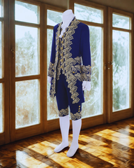 Men's Rococo Costume with Embroidery