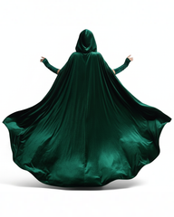 Medieval Velvet Hooded Cloak