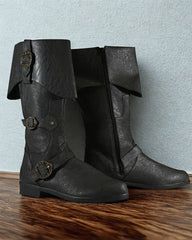 Medieval Adventure Buckled Boots