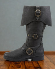 Medieval Adventure Buckled Boots