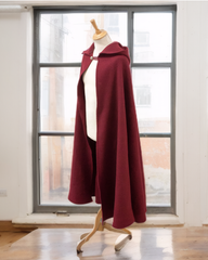 Wool Hooded Cloak