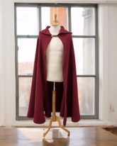 Wool Hooded Cloak