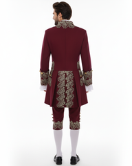 Men's Rococo Costume with Embroidery