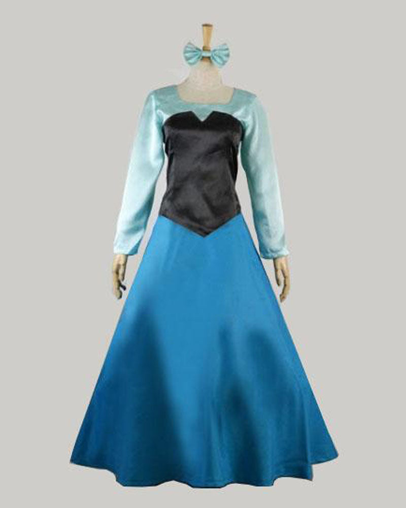 Princess Ariel Pink Dress Cosplay Costume For Adults