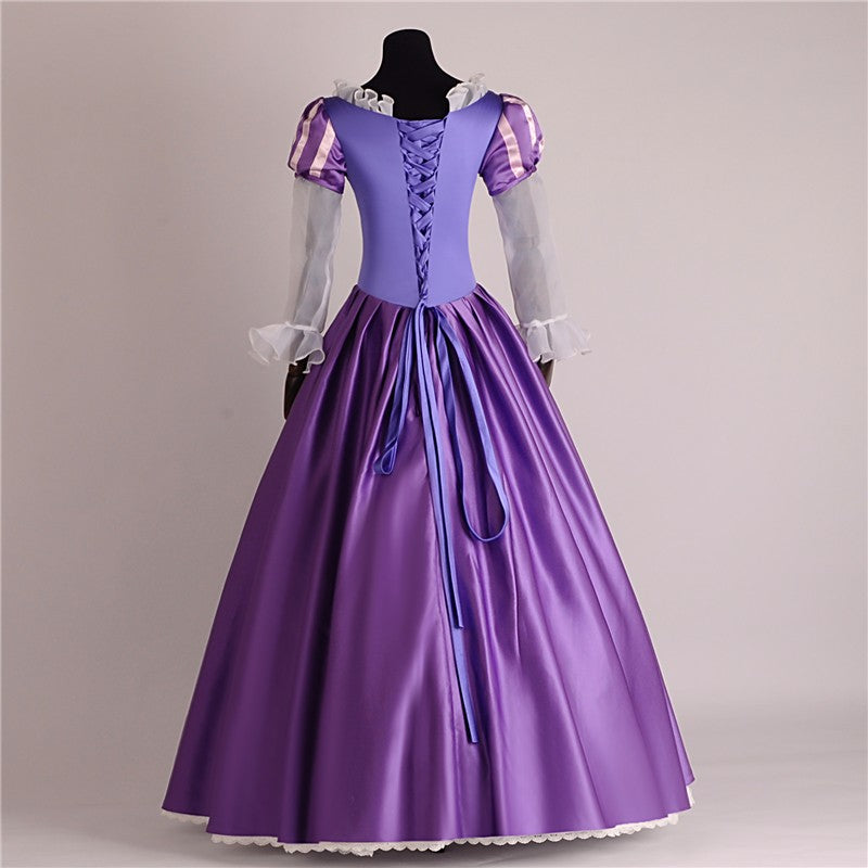 Princess Rapunzel Costume Cosplay Dress