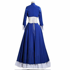 BioShock Infinite Elizabeth Blue Dress Cosplay Costume