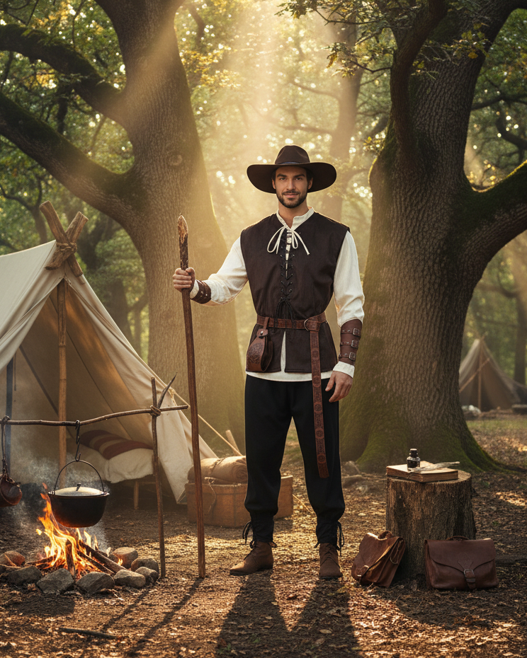 Medieval Adventurer Knight Outfit