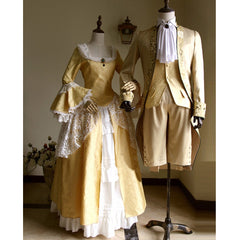 Victorian Elegant Gothic Aristocrat 18th Century Cosplay Costume