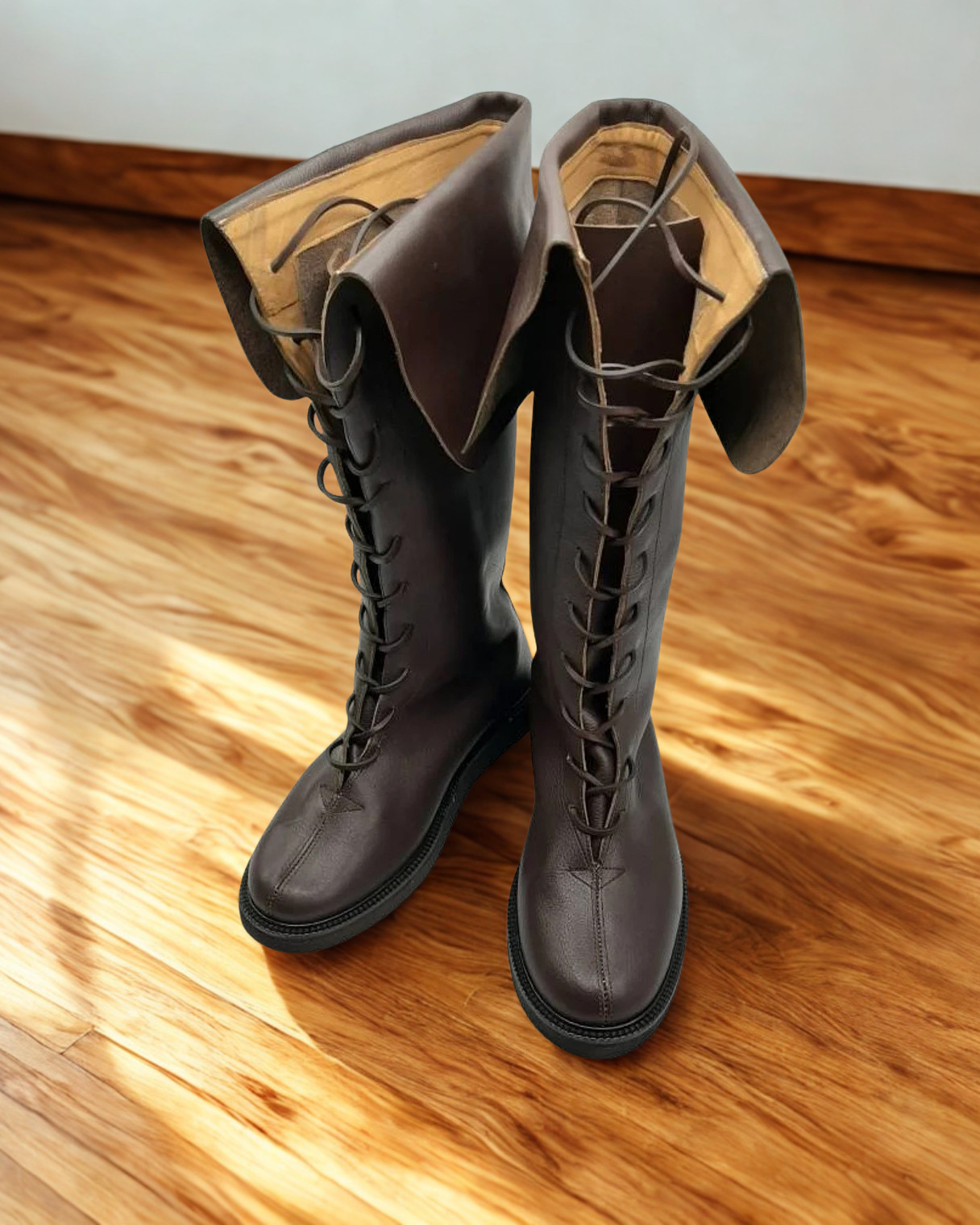 Medieval Adventure Lace-Up Boots