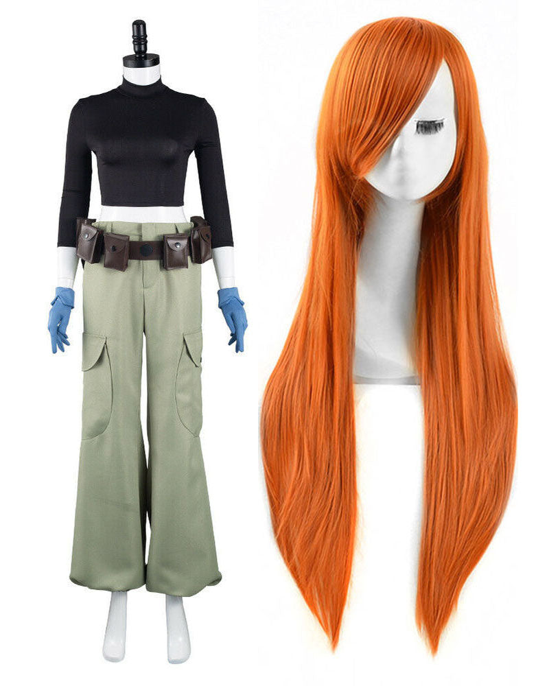 Kim Possible Cosplay Costume Outfits