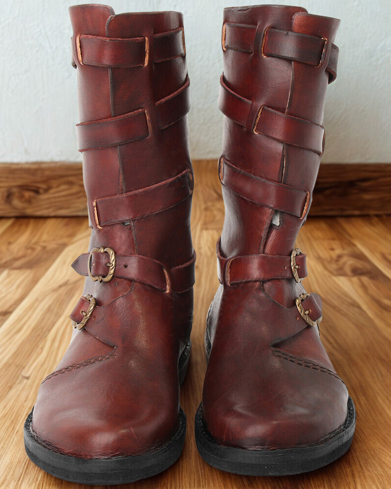 Unisex Handcrafted Renaissance Boots