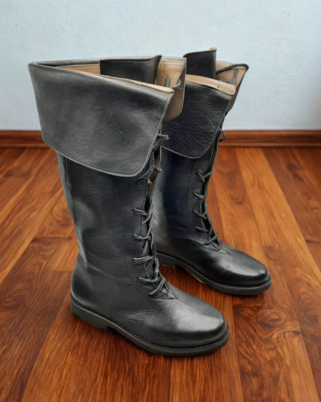 Medieval Adventure Lace-Up Boots