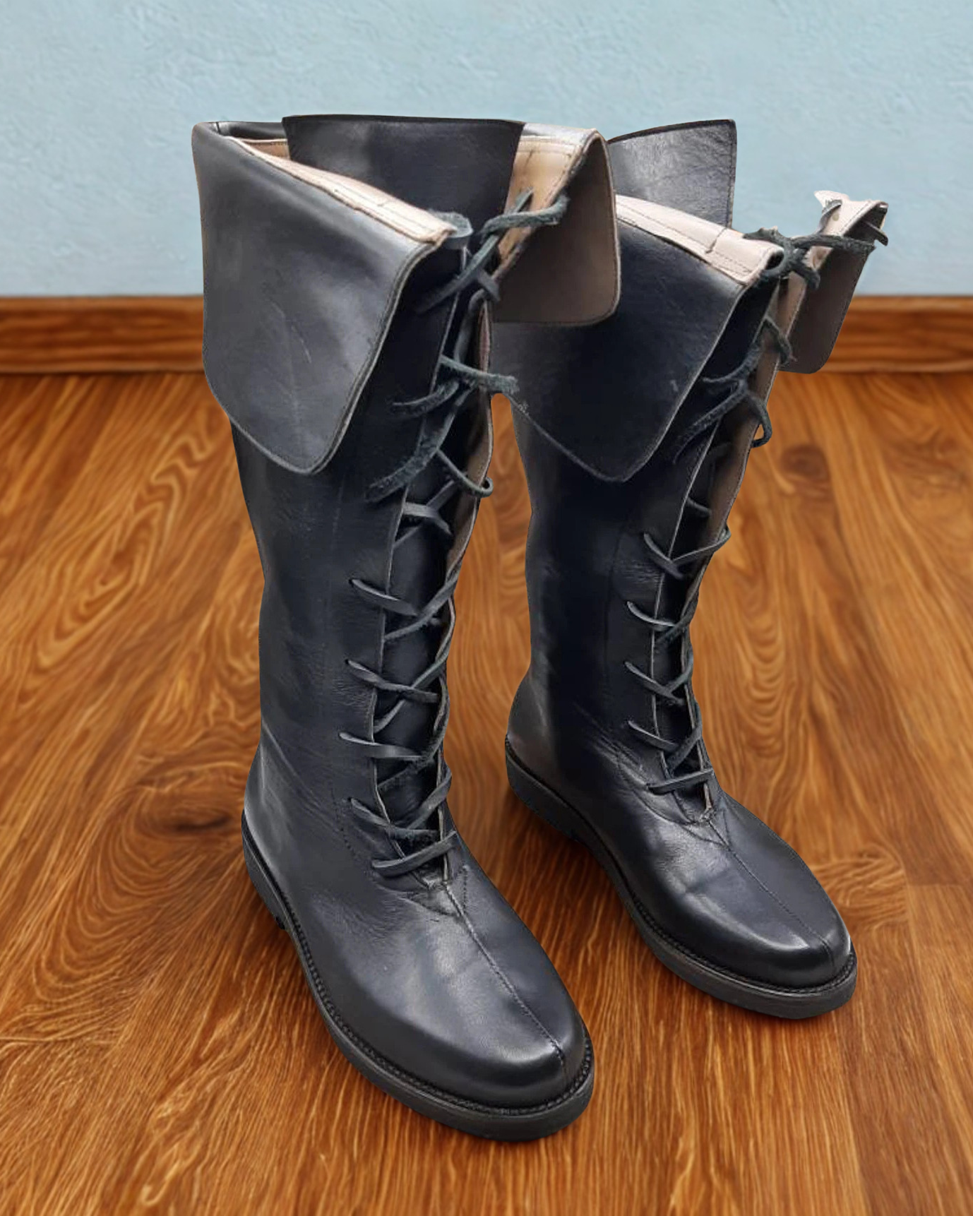 Medieval Adventure Lace-Up Boots