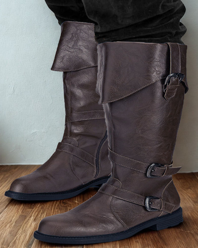 Medieval Knight Warrior Boots