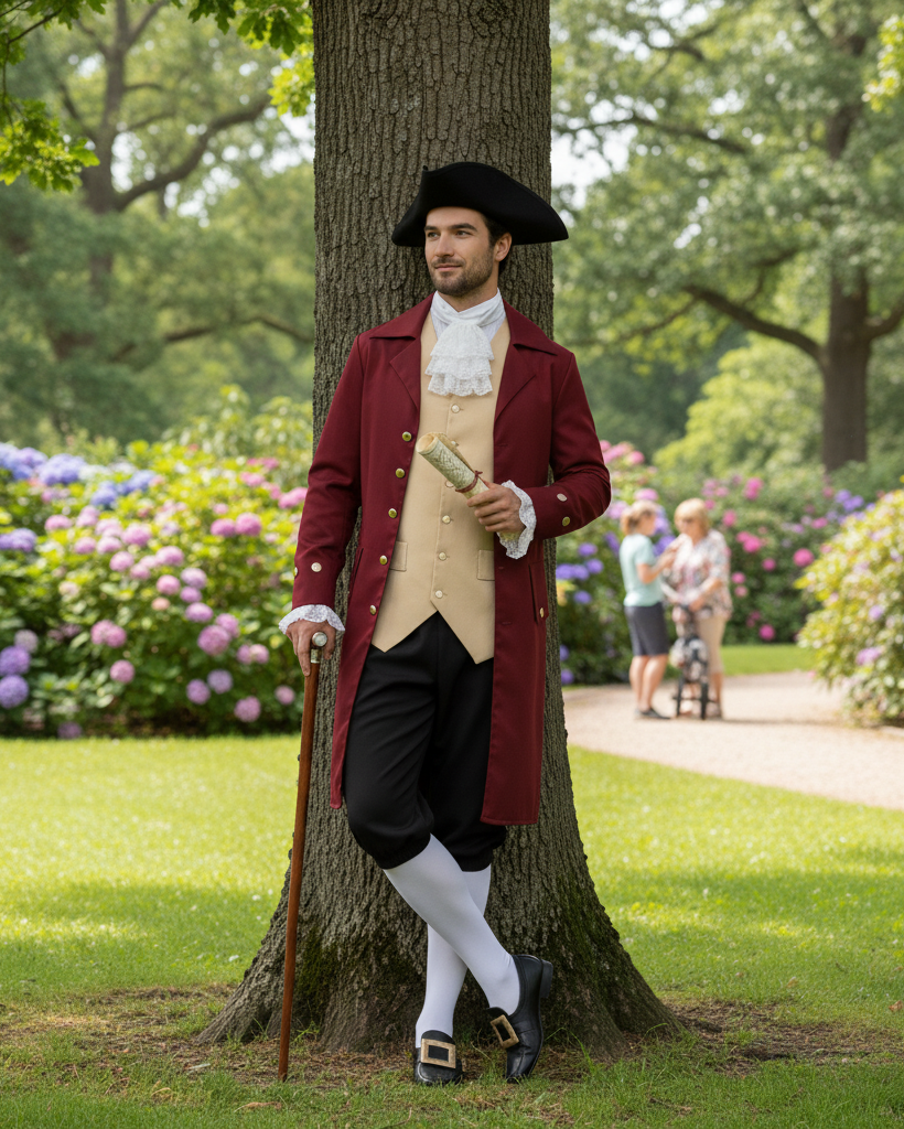 Colonial Gentleman Men Costume