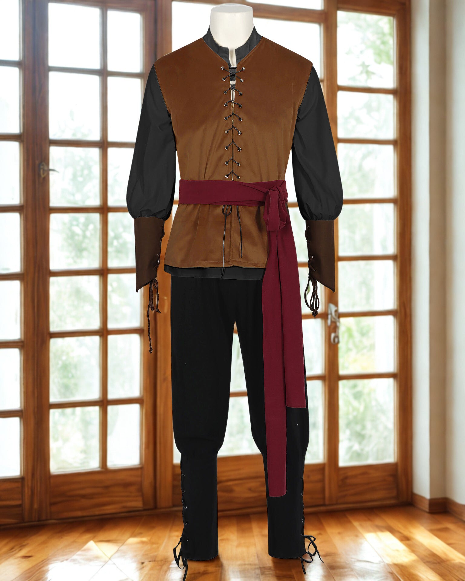 Medieval Viking Knight Pirate Costume
