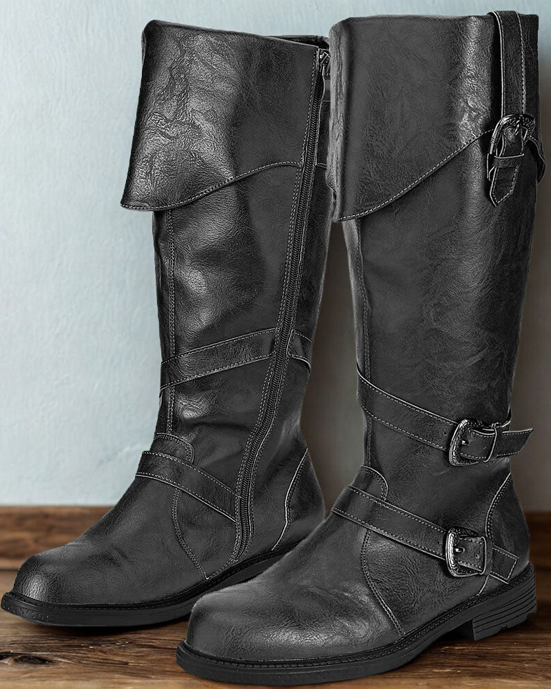 Medieval Knight Warrior Boots