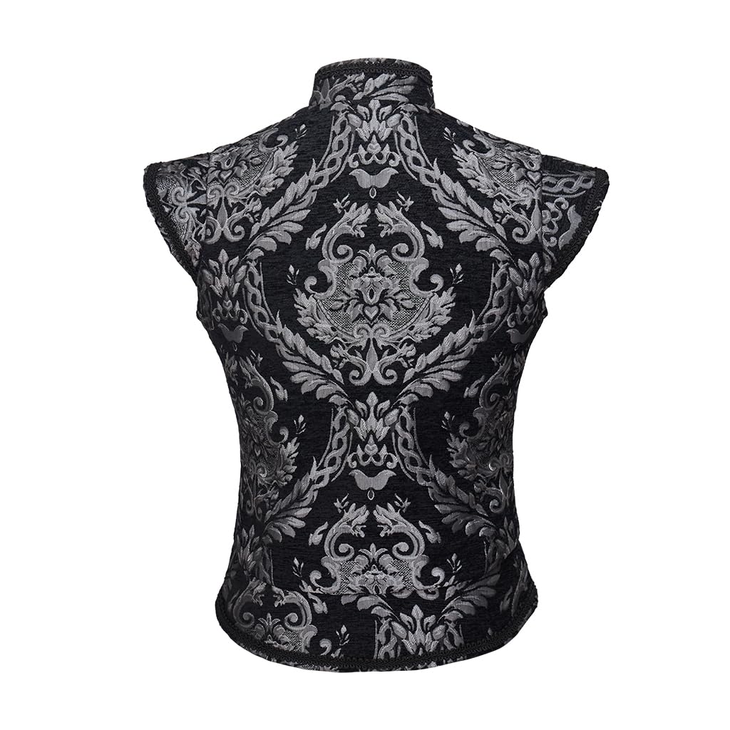Renaissance Tudor Elizabethan Embroidered Vest