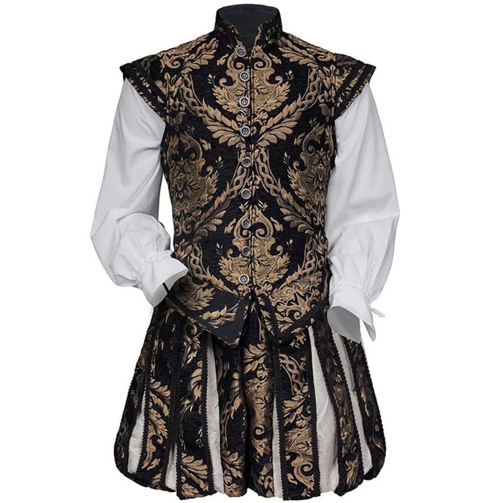 Renaissance Tudor Elizabethan Costume 15th Century Prince King Outfit
