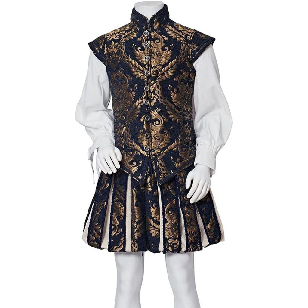 Renaissance Tudor Elizabethan Costume 15th Century Prince King Outfit