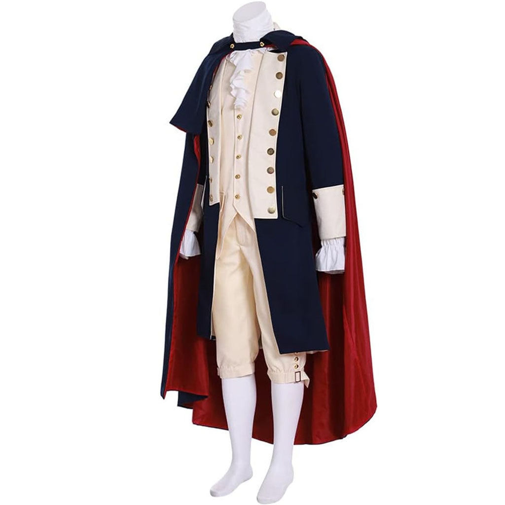 George Washington Spies Costume With Cloak