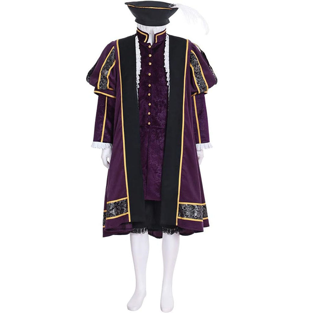 Renaissance Costume Tudor King Noble Lord Outfit