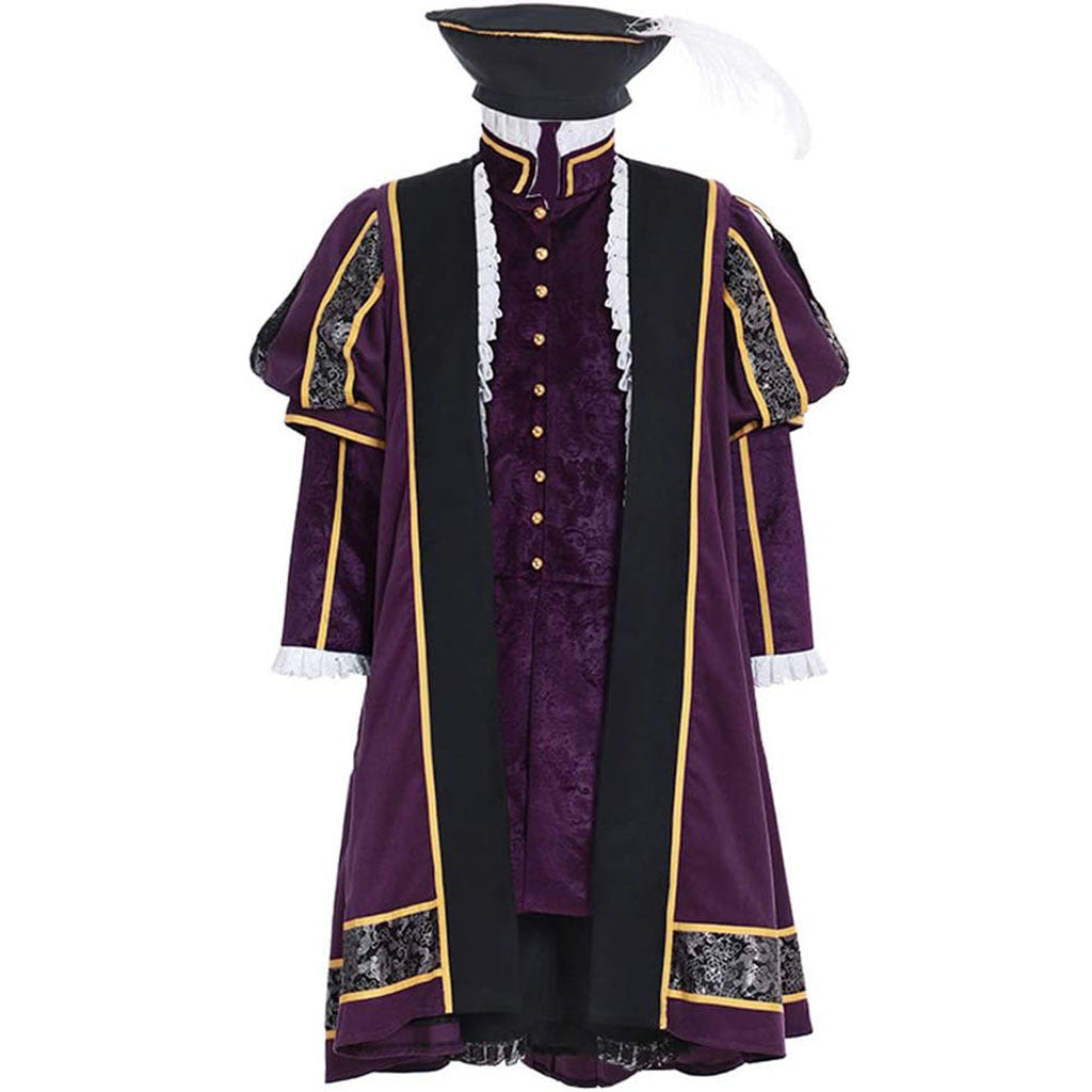 Renaissance Costume Tudor King Noble Lord Outfit