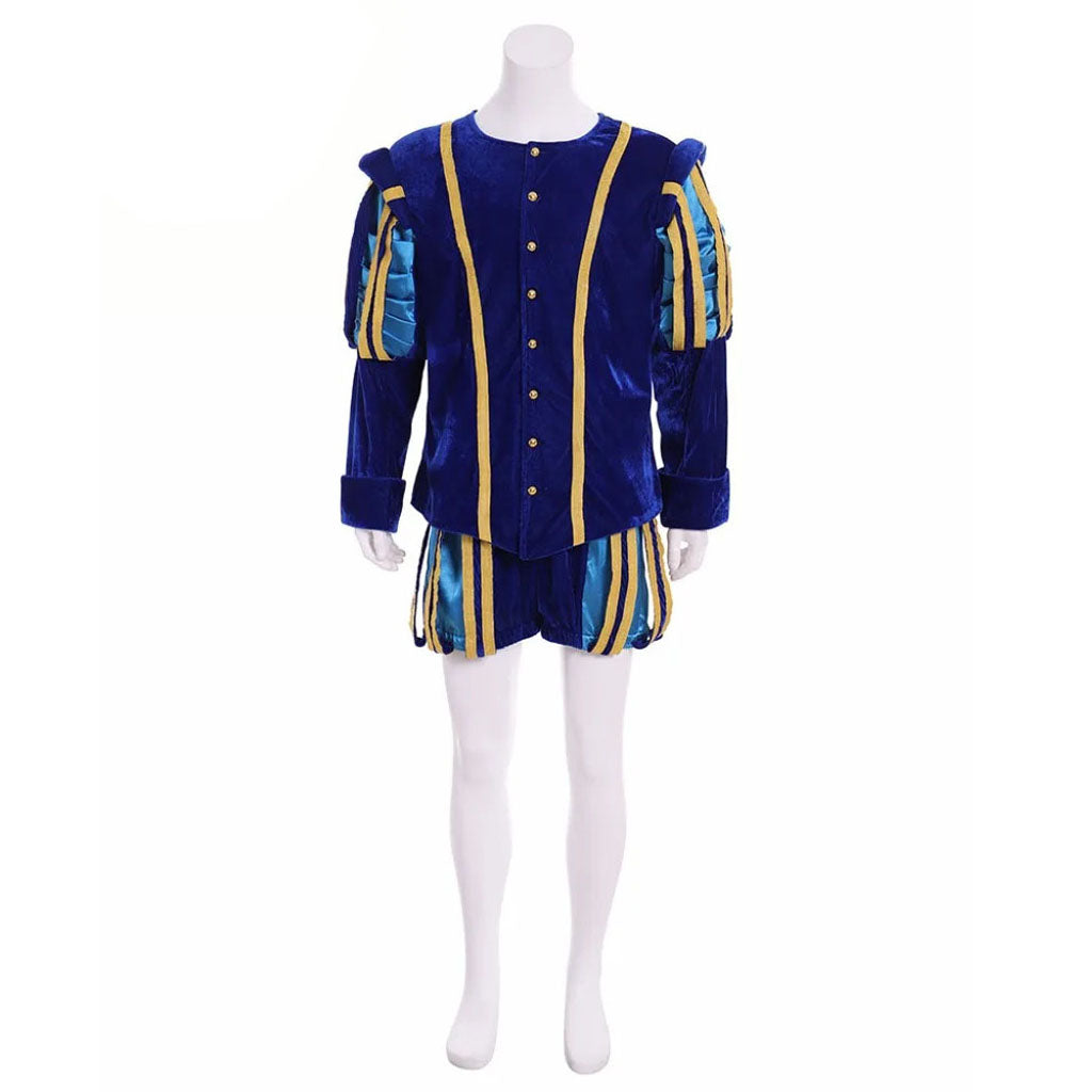 Men Elizabethan Tudor Suit Outfit Renaissance Lord Costume