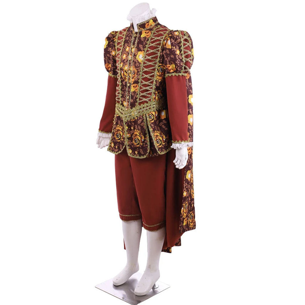 Royal Tudor Suit Men Medieval Elizabethan Costume