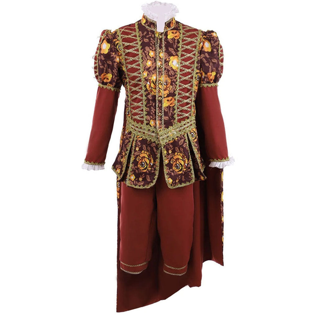 Royal Tudor Suit Men Medieval Elizabethan Costume