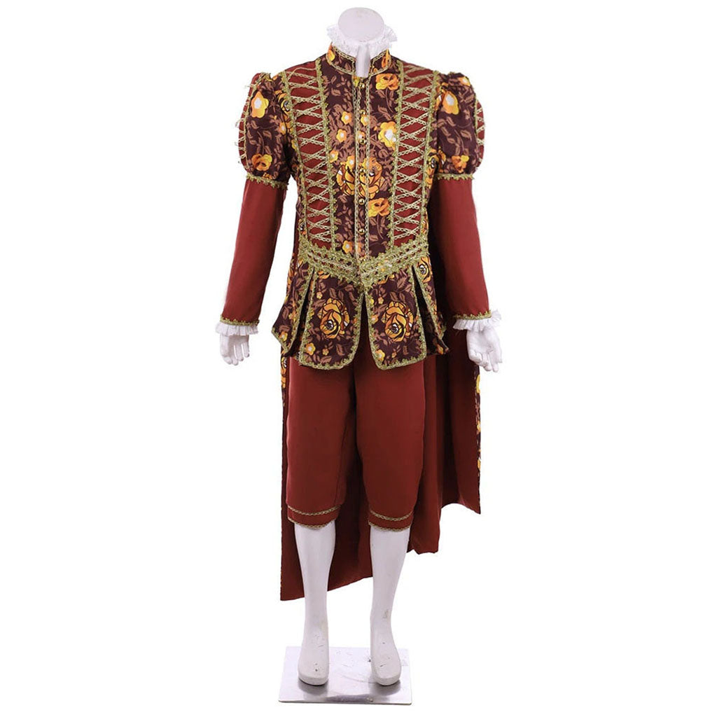 Royal Tudor Suit Men Medieval Elizabethan Costume