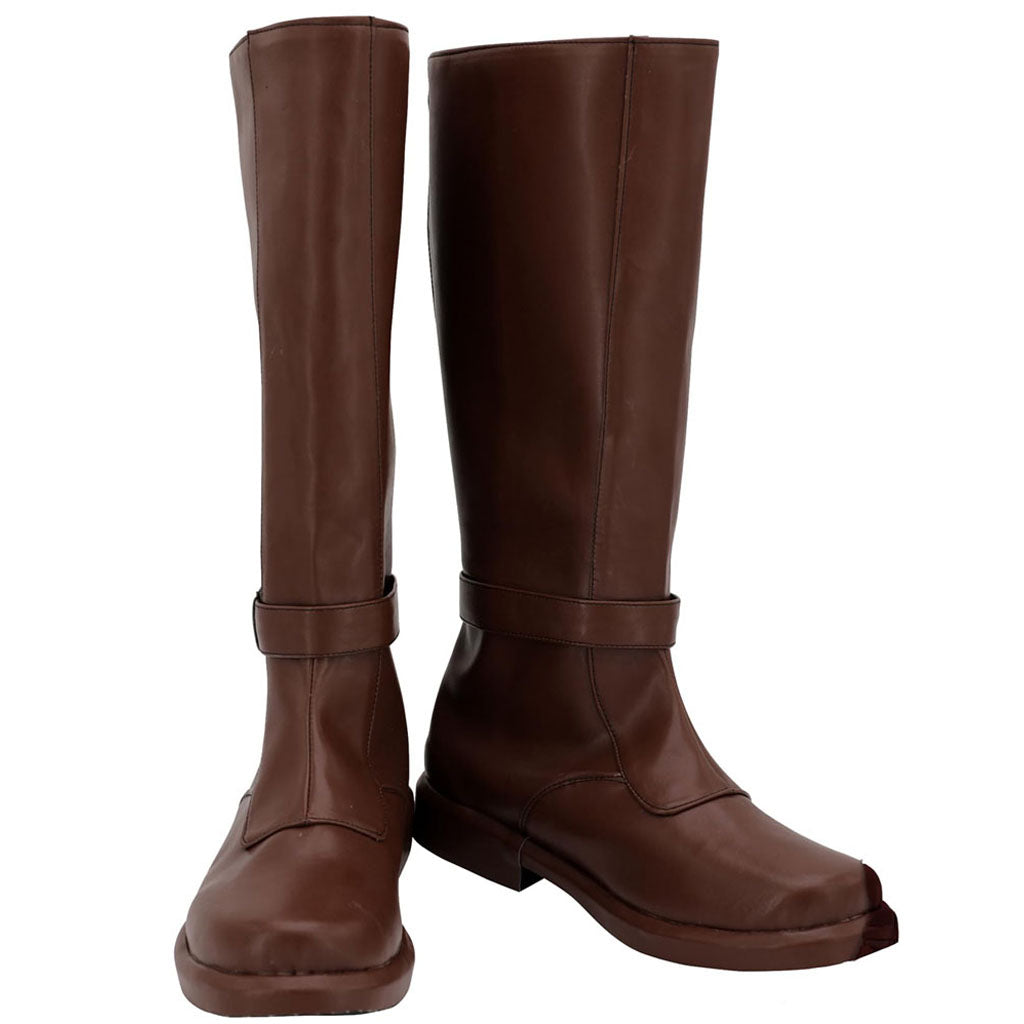 Black Brown Men Knight Boots