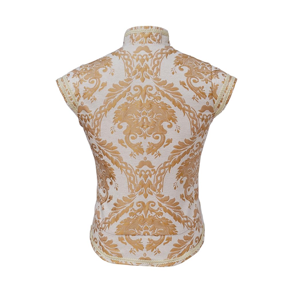 Renaissance Tudor Elizabethan Embroidered Vest