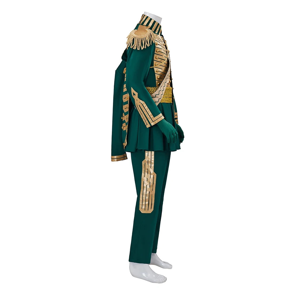 Green Prince Costume Medieval Renaissance Outfit