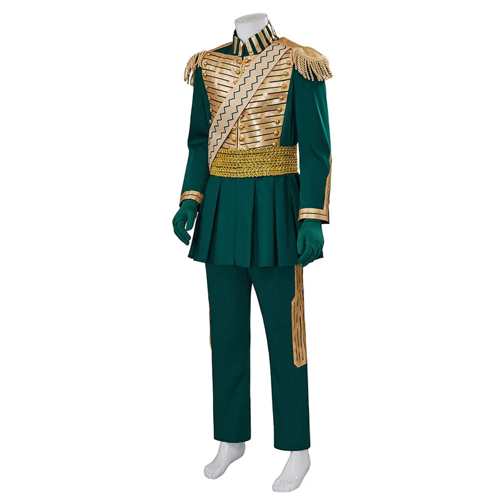 Green Prince Costume Medieval Renaissance Outfit
