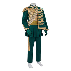 Green Prince Costume Medieval Renaissance Outfit