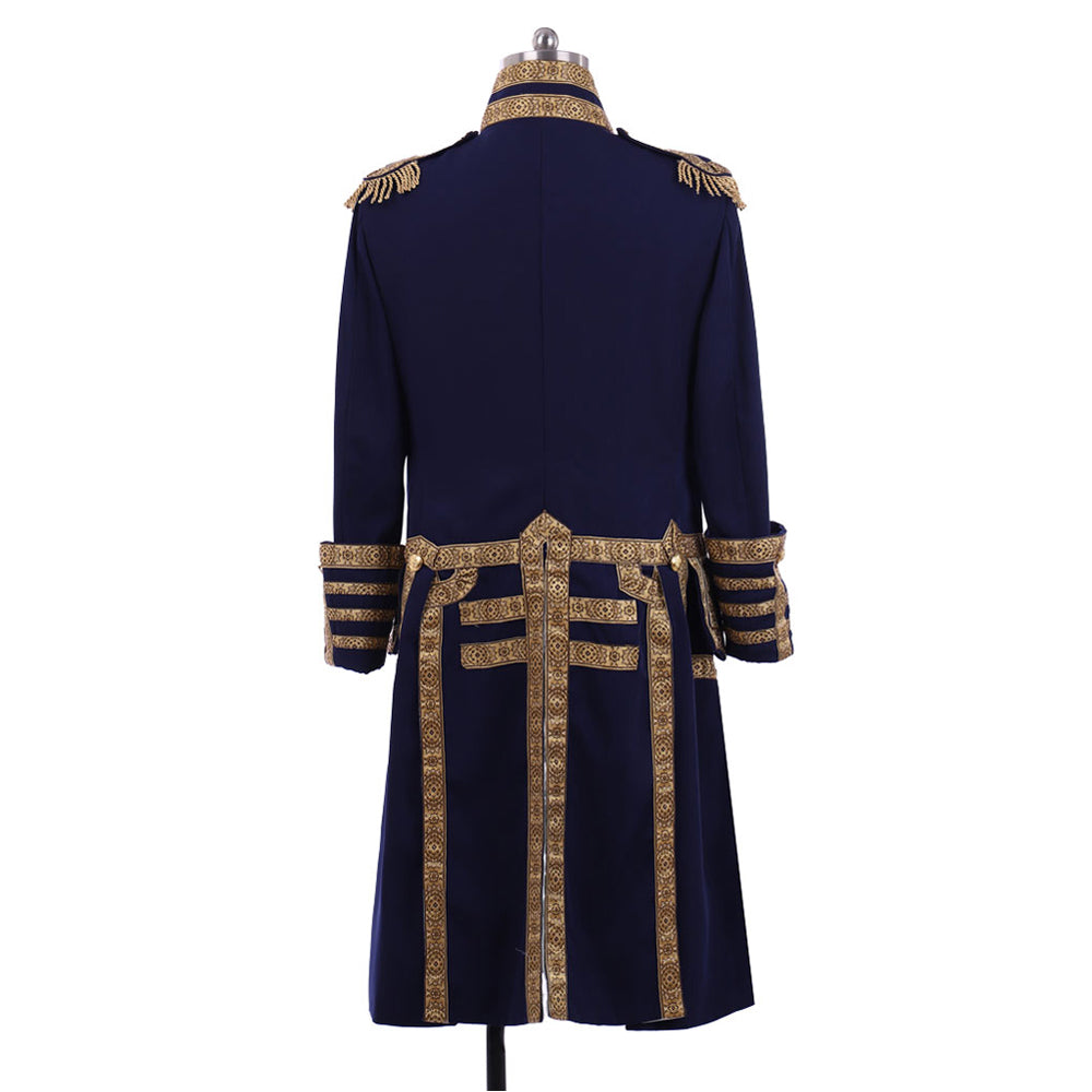 18th Century Royal Military Jacket Mens Tuxedo Colonial Costume